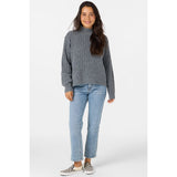 ONEILL - CYPRESS MOCK NECK SWEATER | CHARCOAL
