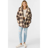 ONEILL - HEATH PLAID JACKET | TOBACCO