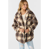 ONEILL - HEATH PLAID JACKET | TOBACCO