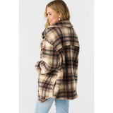 ONEILL - HEATH PLAID JACKET | TOBACCO