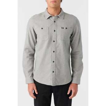 ONEILL - BREAKWATER SOLID FLANNEL | LIGHT GREY