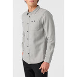 ONEILL - BREAKWATER SOLID FLANNEL | LIGHT GREY