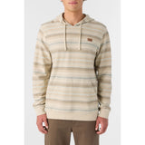 ONEILL - BAVARO STRIPE PULLOVER HOODIE | LIGHT KHAKI