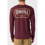 ONEILL - DITHER LONGSLEEVE | BURGUNDY