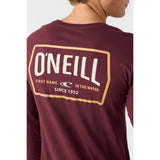 ONEILL - DITHER LONGSLEEVE | BURGUNDY