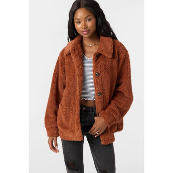 ONEILL - HUXLEE SOLID JACKET | RUSTIC BROWN