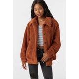 ONEILL - HUXLEE SOLID JACKET | RUSTIC BROWN