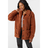 ONEILL - HUXLEE SOLID JACKET | RUSTIC BROWN