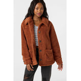 ONEILL - HUXLEE SOLID JACKET | RUSTIC BROWN