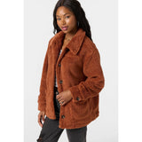 ONEILL - HUXLEE SOLID JACKET | RUSTIC BROWN