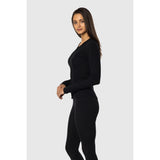 TEAMLTD - SNAP LONGSLEEVE | Black