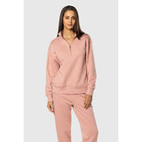 TEAMLTD - FLEECE HALF ZIP | Soft Pink