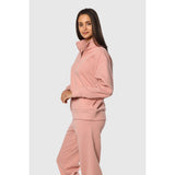 TEAMLTD - FLEECE HALF ZIP | Soft Pink