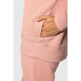 TEAMLTD - FLEECE HALF ZIP | Soft Pink