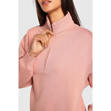 TEAMLTD - FLEECE HALF ZIP | Soft Pink