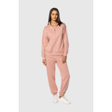 TEAMLTD - FLEECE HALF ZIP | Soft Pink