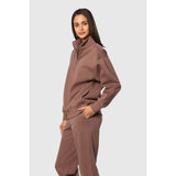 TEAMLTD - FLEECE HALF ZIP | Brown