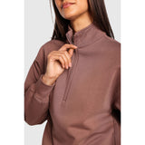 TEAMLTD - FLEECE HALF ZIP | Brown