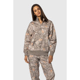 TEAMLTD - FLEECE HALF ZIP | Real Camo