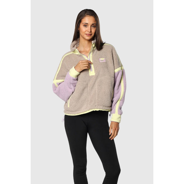 TEAMLTD - SHERPA 1/4 ZIP | Muted Lilac