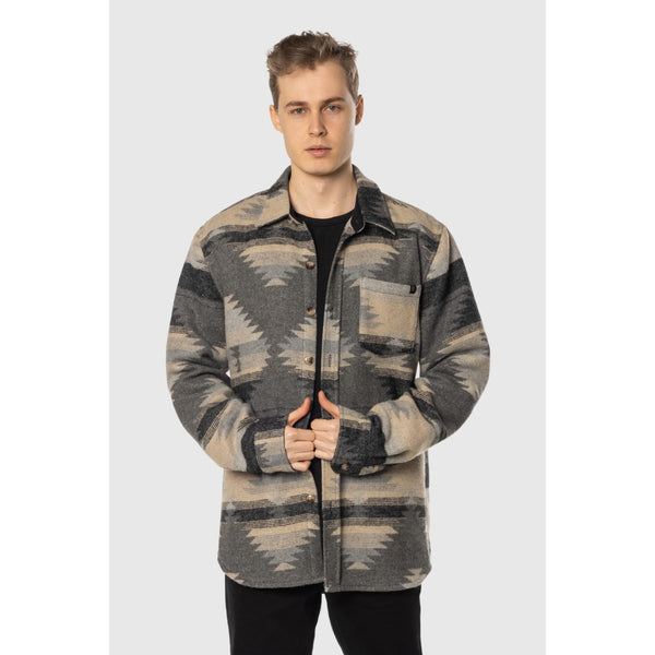 TEAMLTD - AZTEC OVERSHIRT | Shadow