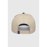 TEAMLTD - LOGO CURVED SNAPBACK | CREAM/NAVY