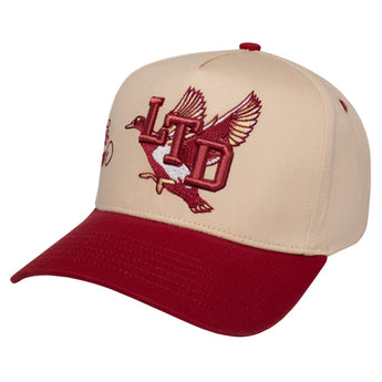 TEAMLTD - MALLARD SNAPBACK | Cream/Red