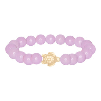 FAHLO - GLOW BRACELET | Turtle Lilac Glow