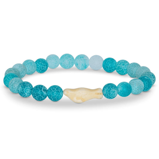 FAHLO - SEAL TRACKING BRACELET | AQUA BLUE