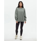 TENTREE - WOMENS BLUFFS CREW | Agave Green