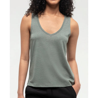 TENTREE - KINNEY TANK | Agave Green Heather