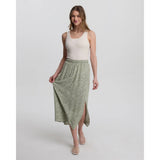 TENTREE - YALETOWN SKIRT | Light Moss/Bloom Floral