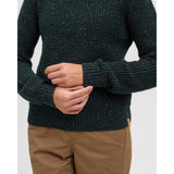 TENTREE - MORRELL FLECK SWEATER | Dark Forest Green Fleck