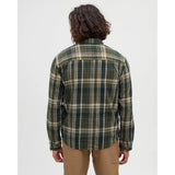 TENTREE - FOREST FLANNEL SHIRT | Dark Forest Green Storm Plaid)