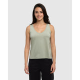 TENTREE - KINNEY TANK | Light Moss Heather