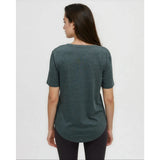 TENTREE - BRACKLEY T-SHIRT | Dark Forest Green Heather