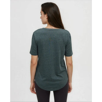 TENTREE - BRACKLEY T-SHIRT | Dark Forest Green Heather