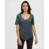 TENTREE - BRACKLEY T-SHIRT | Dark Forest Green Heather