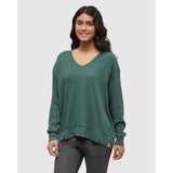 TENTREE - MEYER LONGSLEEVE | Forest Pine Heather