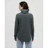 TENTREE - HIGHWOOD TURTLENECK SWEATER | Dark Forest Green Heather