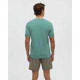 TENTREE - BAKER TEE | Turquoise Sky Heather