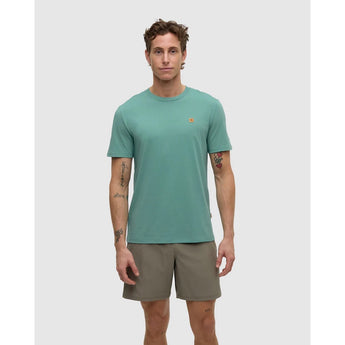 TENTREE - BAKER TEE | Turquoise Sky Heather
