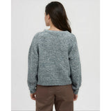 TENTREE -  WOMENS CRESCENT SWEATER | Pine Green Heather