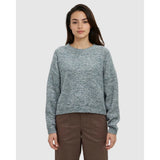 TENTREE -  WOMENS CRESCENT SWEATER | Pine Green Heather