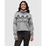 TENTREE - MORAY SWEATER | Harbour Grey Heather Dark Grey