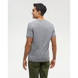 TENTREE - ROAD TRIP TEE | Grey Heather/Meteorite Black