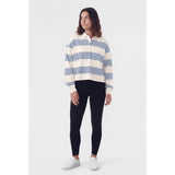TEAMLTD - HERITAGE RUGBY POLO | Coastal Blue