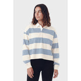 TEAMLTD - HERITAGE RUGBY POLO | Coastal Blue