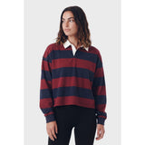 TEAMLTD - HERITAGE RUGBY POLO | Deep Merlot