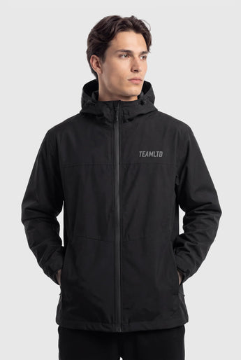 TEAMLTD - ESSENTIAL RAIN SHELL | Black